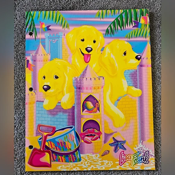 Lisa Frank | Storage & Organization | Lisa Frank Golden Retriever